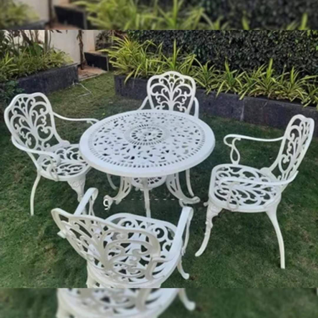 Cast Aluminum Garden Furniture Set