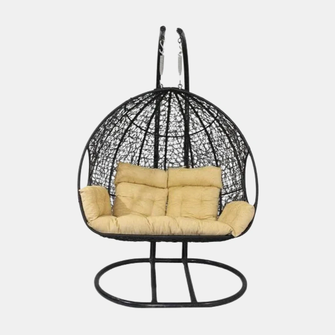 Two Seater Wicker Swing Chair